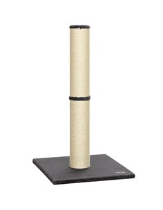 PawHut Cat Scratching Post, 80cm Tall Cat Scratch Post with Sisal Rope, Plush Base, Lightweight Claw Scratcher