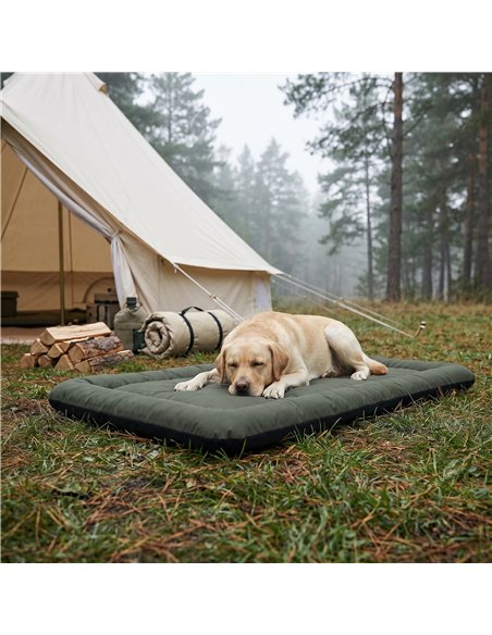 PawHut Waterproof Dog Bed, Foldable Pet Bed with Anti-Slip Bottom, Machine Washable for Large Dogs and Cats, 130 x 85 x 7 cm - pic 213503 | FastDaddyshop