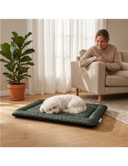 PawHut Waterproof Dog Bed, Foldable Pet Bed with Anti-Slip Bottom, Machine Washable for Small Puppies and Cats, 90 x 60 x 5 cm - pic 213506 | FastDaddyshop