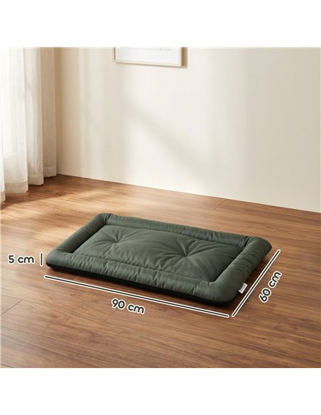 PawHut Waterproof Dog Bed, Foldable Pet Bed with Anti-Slip Bottom, Machine Washable for Small Puppies and Cats, 90 x 60 x 5 cm - pic 213507 | FastDaddyshop