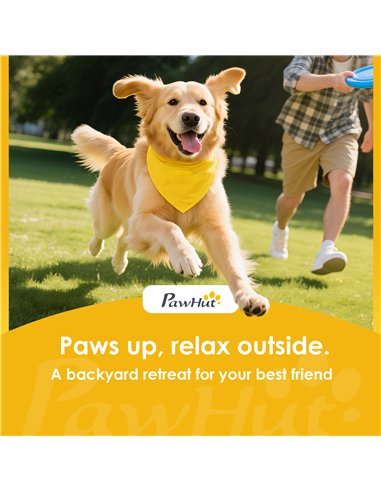 PawHut Dog Toilet Tray, Indoor Outdoor Dog Potty with High Walls, Grass Turf, Slide-Out Tray, Urine Collection Base