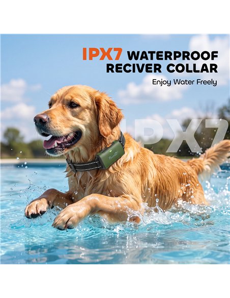 PawHut Dog Training Collar with 3200Ft Remote Range, Anti Barking Device with 3 Modes, IPX7 Waterproof, Rechargeable - pic 213691 | FastDaddyshop