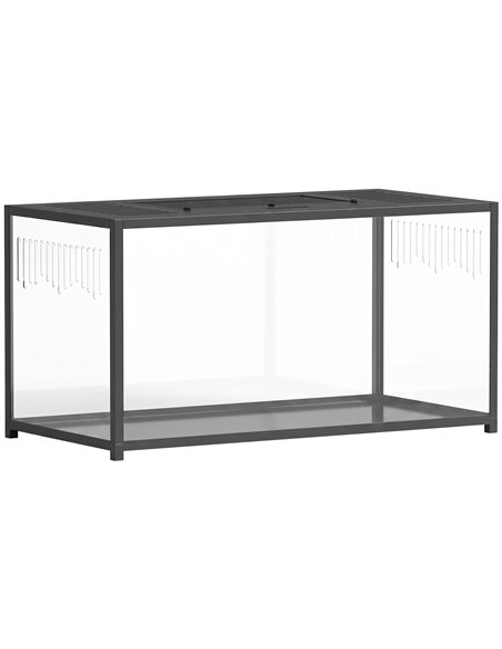 PawHut Large Hamster Cage, Chewproof Metal Rat Cage with Openable Top for Syrian Dwarf Hamster, Gerbil, 100 x 50 x 52.5 cm - pic 213712 | FastDaddyshop