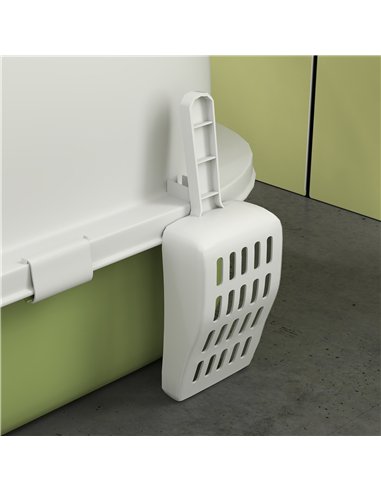 PawHut Enclosed Cat Litter Box w/ Pull-Out Drawer, Scoop, Deodorising Bags for Odour Control, Privacy, Portable, Easy to Clean