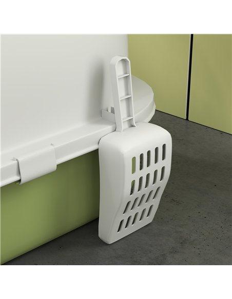 PawHut Enclosed Cat Litter Box w/ Pull-Out Drawer, Scoop, Deodorising Bags for Odour Control, Privacy, Portable, Easy to Clean - pic 213756 | FastDaddyshop