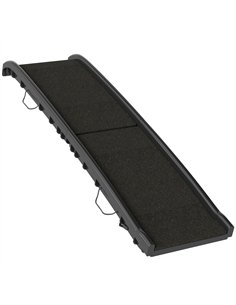 PawHut Foldable Dog Ramp with Frosted Anti-slip Surface, Portable & Lightweight, for Cars, Home, 155 x 38.5 x 15.5 cm