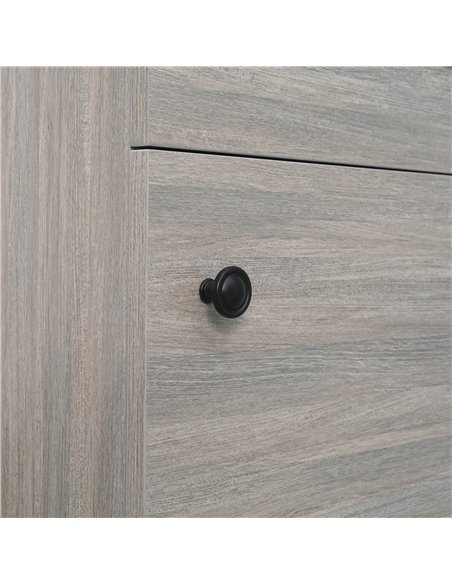 Kleankin Bathroom Vanity Unit with Basin, Wall Mounted Bathroom Wash Stand with Sink, Tap Hole and Storage Cabinet, Grey - pic 21388 | FastDaddyshop