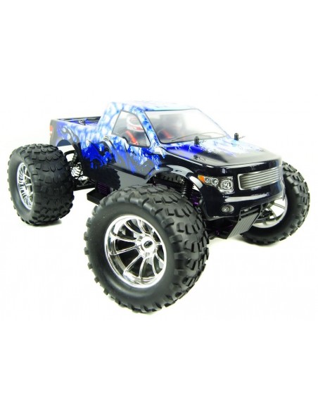 HSP Bug Brusher Electric Radio Controlled Monster Truck 2.4GHz Blue Ice with Free Spare Battery - photo01 - pic 2183 | FastDaddyshop