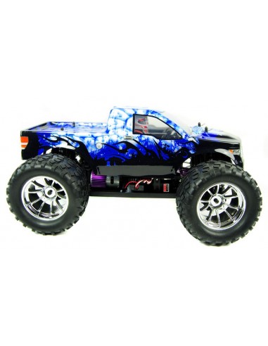 HSP Bug Brusher Electric Radio Controlled Monster Truck 2.4GHz Blue Ice with Free Spare Battery - photo04
