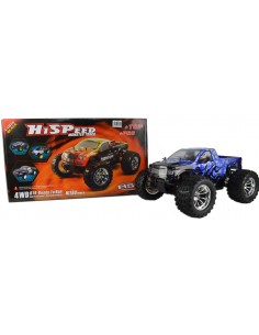 HSP Bug Brusher Electric Radio Controlled Monster Truck 2.4GHz Blue Ice with Free Spare Battery - photo01 2