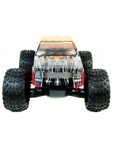 HSP Bug Brusher Electric Radio Controlled Monster Truck 2.4GHz Orang Flame with Free Spare Battery - photo04 - pic 2249 | FastDaddyshop