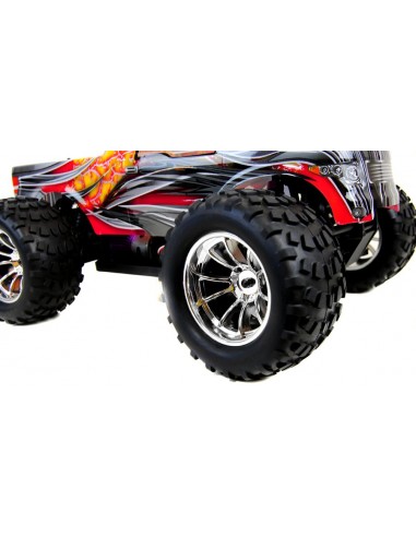 HSP Bug Brusher Electric Radio Controlled Monster Truck 2.4GHz Orang Flame with Free Spare Battery - photo10
