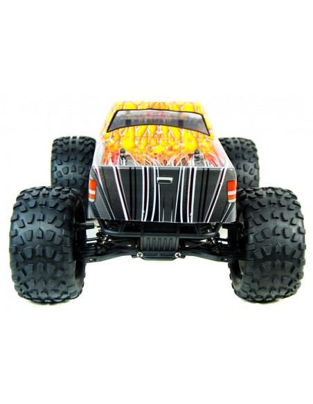 HSP Bug Brusher Electric Radio Controlled Monster Truck 2.4GHz Orang Flame with Free Spare Battery - photo06 - pic 2253 | FastDaddyshop
