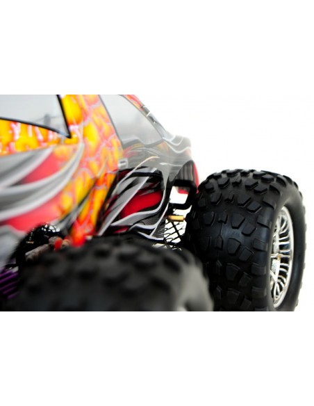 HSP Bug Brusher Electric Radio Controlled Monster Truck 2.4GHz Orang Flame with Free Spare Battery - photo12 - pic 2254 | FastDaddyshop