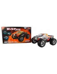 HSP Bug Brusher Electric Radio Controlled Monster Truck 2.4GHz Orang Flame with Free Spare Battery - photo01 2