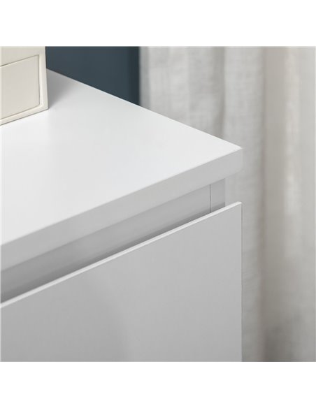 HOMCOM Chest of Drawers, 3-Drawer Storage Organiser Unit for Bedroom, Living Room, White - pic 22792 | FastDaddyshop