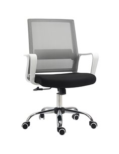 Vinsetto Ergonomic Office Chair, Breathable Mesh Desk Chair with Armrest, Black