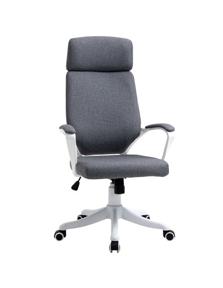 Vinsetto Ergonomic Office Chair with High Back, Lumbar Back Support, Dark Grey - pic 22983 | FastDaddyshop