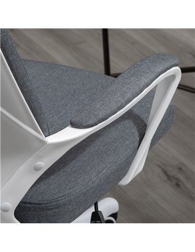 Vinsetto Ergonomic Office Chair with High Back, Lumbar Back Support, Dark Grey