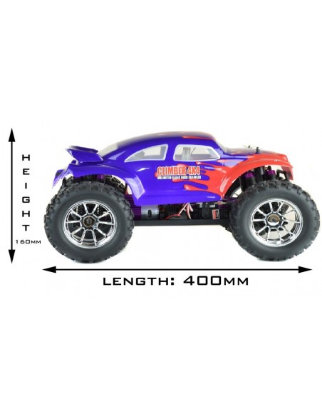 HSP Beetle Electric Radio Controlled Monster Truck 2.4GHz with Free Spare Battery - photo03 - pic 2302 | FastDaddyshop