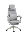 Vinsetto Ergonomic Home Office Chair with 2 Pillows, Armrest, Grey