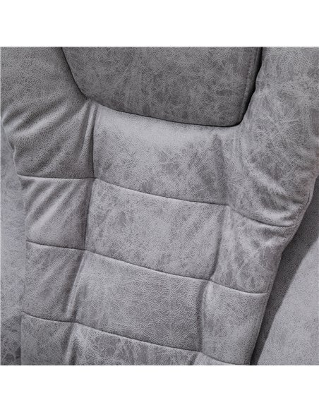 Vinsetto Heated 6 Points Vibration Massage Office Chair with High Back, Footrest, Grey - pic 23261 | FastDaddyshop