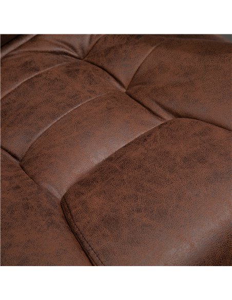 Vinsetto Heated 6 Points Vibration Massage Office Chair with High Back, Footrest, Brown - pic 23306 | FastDaddyshop