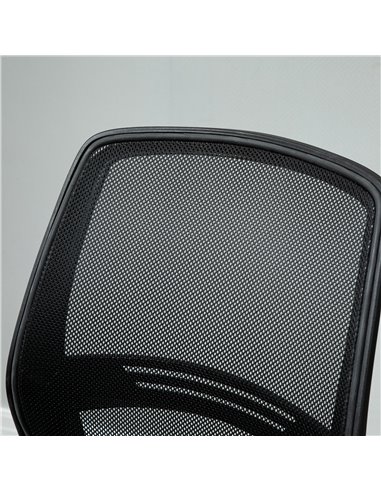 Vinsetto Ergonomic Mesh Back Draughtsman Chairs Tall Office Chair with Adjustable Height and Footrest 360° Swivel, Set of 5