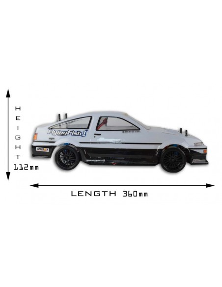 HSP Toyota Trueno Electric Radio Controlled Drift Car 2.4GHz Pro Brushless Version - photo03 - pic 2369 | FastDaddyshop
