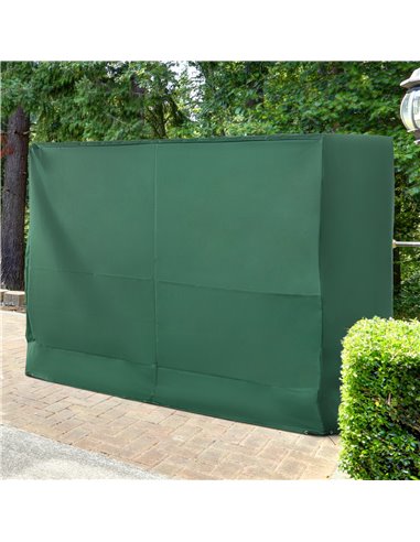 Outsunny Oxford Patio 3-seater Waterproof Anti-UV Swing Chair Cover, Green
