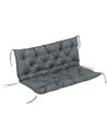 Outsunny Garden Bench Cushion, 2 Seater Swing Chair Cushion, Dark Grey