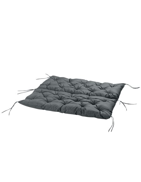 Outsunny Garden Bench Cushion, 2 Seater Swing Chair Cushion, Dark Grey - pic 23871 | FastDaddyshop