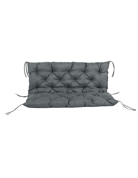 Outsunny Garden Bench Cushion, 2 Seater Swing Chair Cushion, Dark Grey - pic 23872 | FastDaddyshop