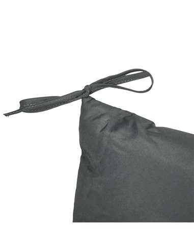 Outsunny Garden Bench Cushion, 2 Seater Swing Chair Cushion, Dark Grey
