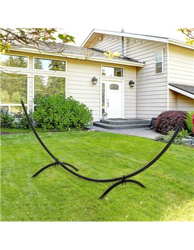 Outsunny 3m Universal Hammock Metal Stand Replacement - Stand Only
