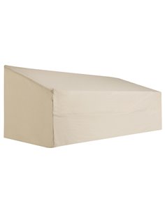 Outsunny 600D Oxford Cloth Furniture Cover, Beige, 218x111x63-101cm