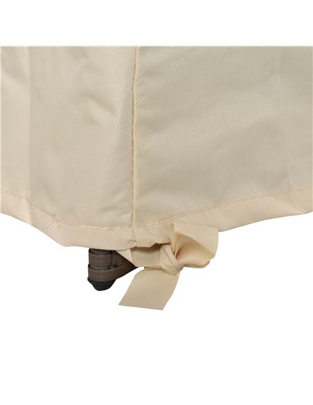 Outsunny 600D Oxford Cloth Furniture Cover 3 Seat Sofa Protector Large Garden Patio Outdoor Waterproof Beige 218x111x63-101cm - pic 24051 | FastDaddyshop