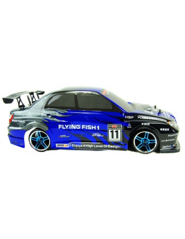 HSP Subaru WRX Style Electric Radio Controlled Drift Car 2.4GHz Pro Brushless Version - photo07