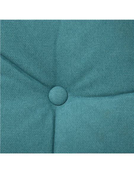 HOMCOM Upholstered Armchair with Footstool, Adjustable Backrest, Cushions, Blue - pic 24816 | FastDaddyshop