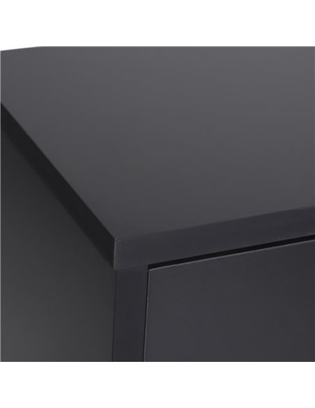 HOMCOM 2-Tier Shoe Cabinet Storage, Black 833-170BK - pic 25151 | FastDaddyshop