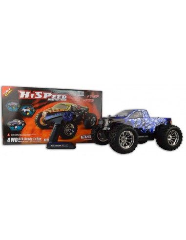 HSP Electric Radio Controlled Truck 2.4GHz Blue Ice Pro Brushless Version - photo02