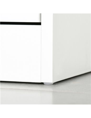 HOMCOM Shoe Cabinet with 4 Flip Drawers Wood Tipping Bucket Narrow Storage Cupboard with Adjustable Shelf Hall Organizer for Ent