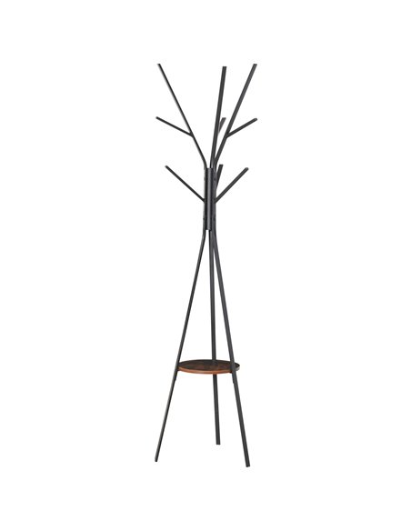 HOMCOM 180cm Free Standing Metal Coat Rack Stand Tree, Brown 831-174BN - pic 25584 | FastDaddyshop
