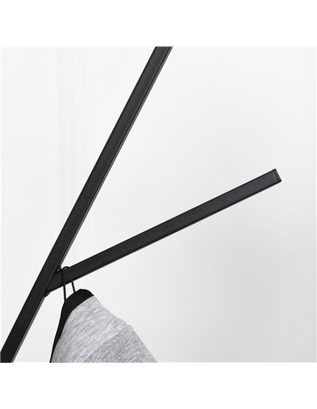 HOMCOM 180cm Free Standing Metal Coat Rack Stand Tree, Brown 831-174BN - pic 25592 | FastDaddyshop