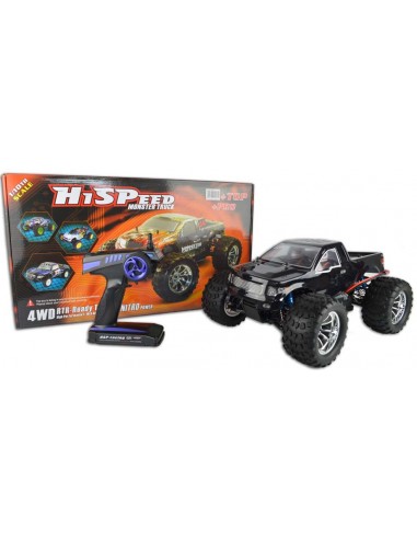 HSP Electric Radio Controlled Truck 2.4GHz Black Pick Up Pro Brushless Version - photo02