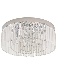 HOMCOM Modern Crystal Chandelier with 10 Lights B31-298