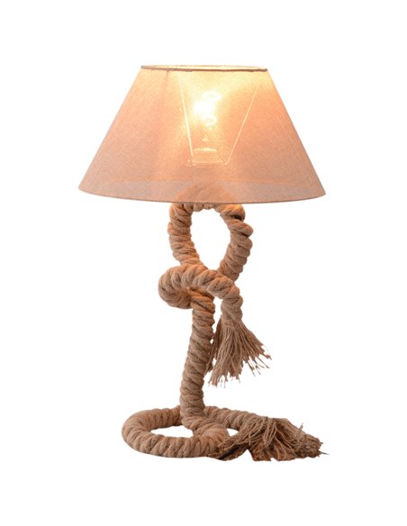 HOMCOM Table Lamp, Bedside Light, Glow E27, Beige B31-116V01 - pic 25854 | FastDaddyshop