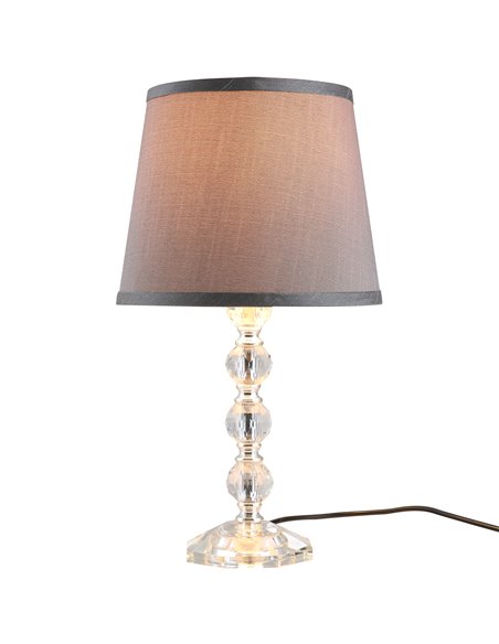 HOMCOM Crystallite Table Lamp with Fabric Lampshade Switch B31-186 - pic 25881 | FastDaddyshop