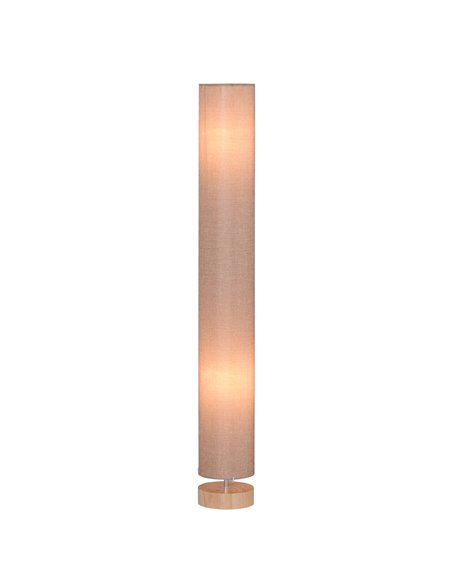 HOMCOM 120 cm Modern Wooden Floor Lamp, Beige B31-027CW - pic 25971 | FastDaddyshop