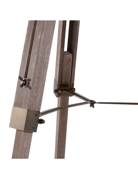 HOMCOM Vintage Tripod Floor Lamp, Retro Industrial Photography Light B31-077 - pic 26015 | FastDaddyshop